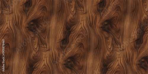 A vintage brown wooden plank surface features a natural grain pattern and textured timber material, creating an old grunge wood wallpaper background for a rustic design backdrop