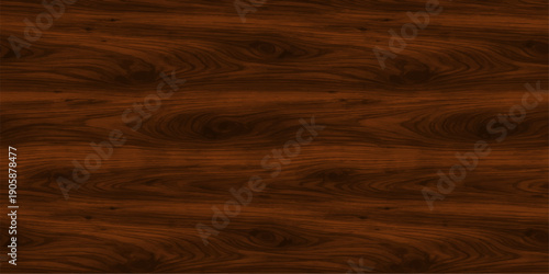 Natural brown wood texture background featuring a dark timber grain pattern on an oak plank surface for a hardwood floor or table design
