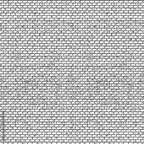 Worn down wallpaper pattern design. Broken plaster and grunge damask effect. Distressed overlay texture design. Vector illustration. Eps10.
