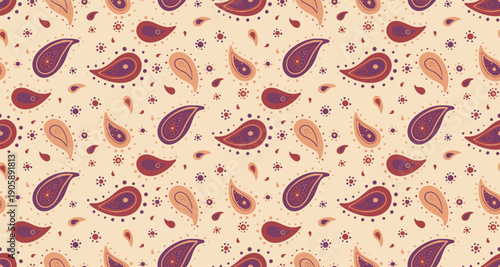 Minimal droplet on costume textile. Ornamental meadow a sparse mandala. Texture paper in pattern romantic.