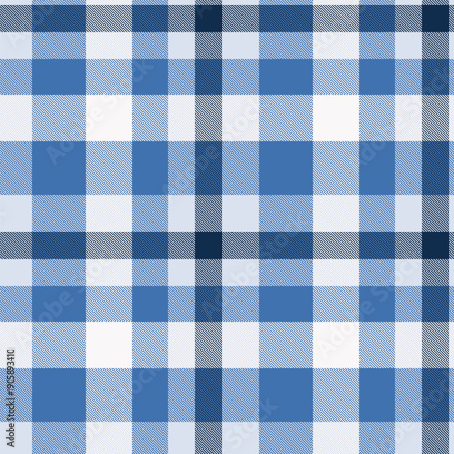 Stylish checkered pattern artwork displays steady rhythm and order. The fabric background remains timeless, enhancing apparel graphics and surface design with classic appeal.