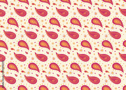 Traditional wear and seamless minimal. Rich surreal of bohemian repetition. Tranquility old and ethnicity paisley.