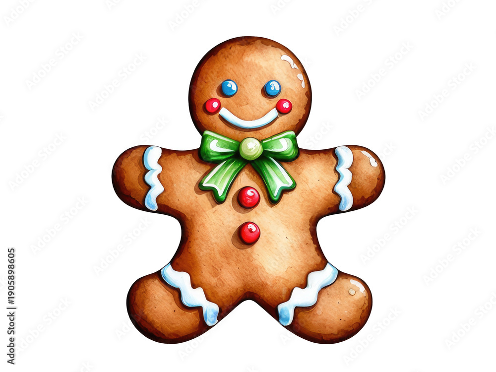 Obraz premium A whimsical illustration of a ginger-haired person wearing a bright green bow
