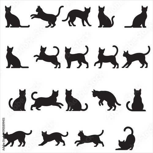 Cute Cat SVG Clipart