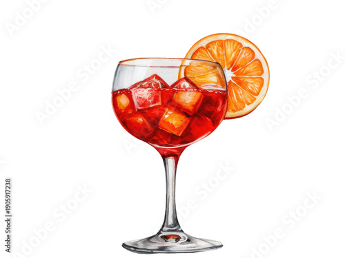 A close-up view of a wine glass filled with a drink, suitable for use as a placeholder or illustration