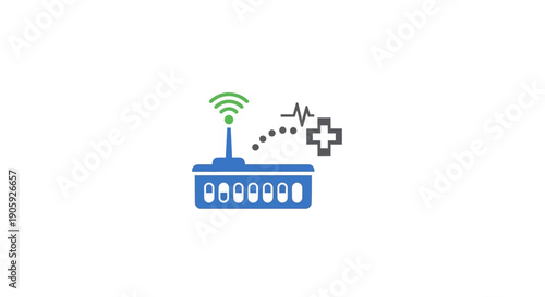 Wireless Router Internet Connection Device.