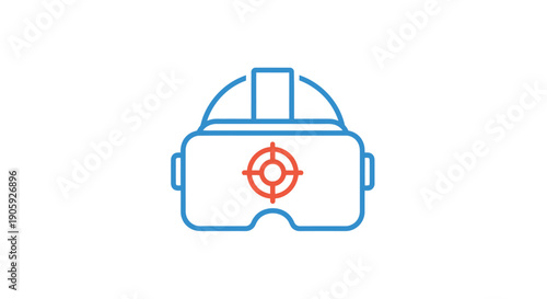 Virtual Reality Headset Device Technology.