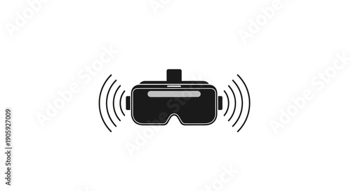 Virtual Reality Headset Device Technology.