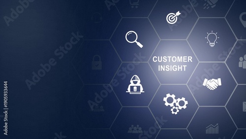 Fotografia Customer insight marketing concept