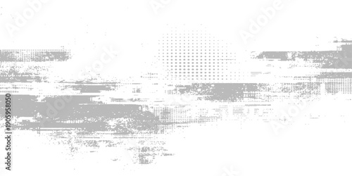 Abstract vintage grunge background featuring a black ink paint texture and vector design elements on an old paper backdrop illustration