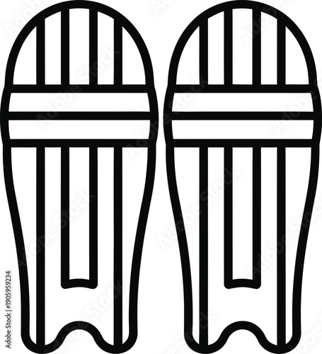 A pair of simple black and white shoe insoles on a plain background.