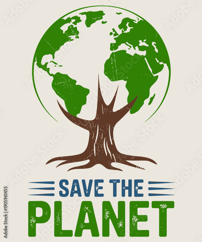 Save The Planet Cute I Love Mother Earth