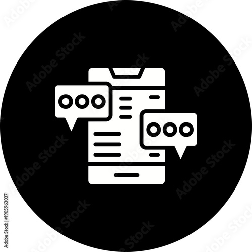 Mobile Chat Icon
