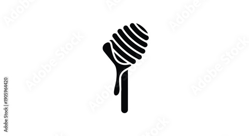 Vintage microphone design in stark black a striking silhouette