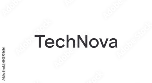 TechNova company logo on white background.