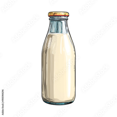 empty glass bottle