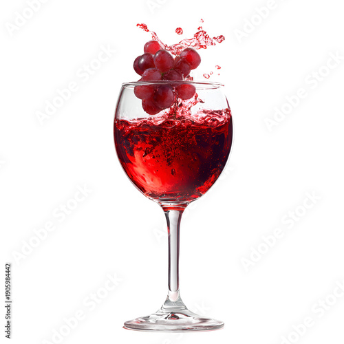 glass of red wine