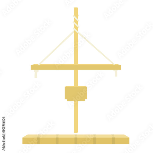 火起こし器のイラスト