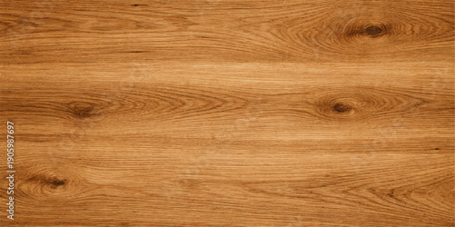 A natural brown oak timber background features a textured hardwood grain pattern on a polished wooden plank surface for organic interior design