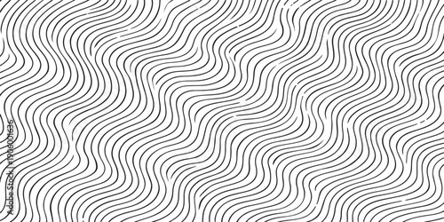 Abstract gray wavy line pattern background vector with flowing curved lines minimal modern texture for creative design wallpaper and branding use