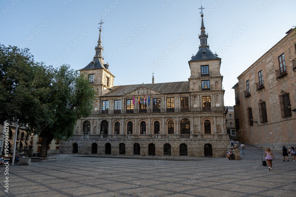 Fototapeta premium Plaza de Ayuntamiento Toledo