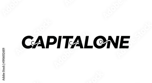 Capital One logo displayed prominently on a white background.
