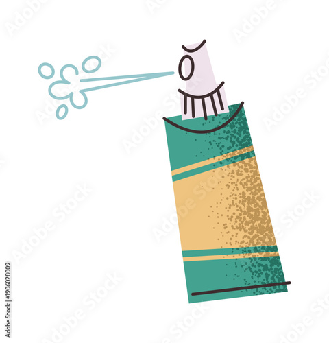 Bowling ball spray cleaner sticker