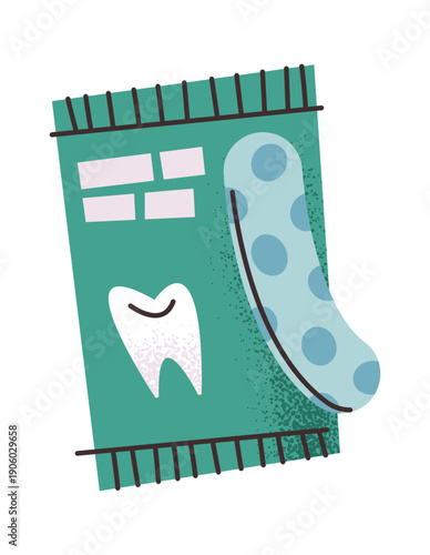 Removable orthodontic aligners sticker design