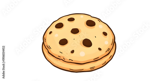 cookie, biscuit, sweet, dessert, snack, food, bakery, baked, treat, chocolate, choco, chip, chocolatechip, round, crunchy, tasty, delicious, yummy, sugar, dough, pastry, homemade, fresh, golden, brown