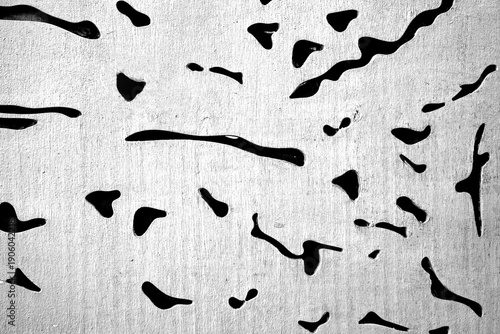 White black grey abstract background, wall with cracks, texture 