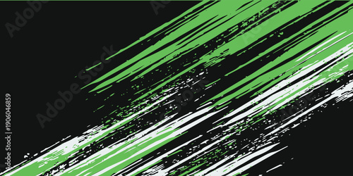 Dynamic sports themed background with geometric shapes and vibrant green. High quality sport background with trendy style, perfect for sports events, poster, banner