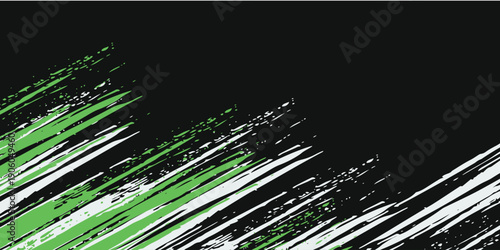 Dynamic sports themed background with geometric shapes and vibrant green. High quality sport background with trendy style, perfect for sports events, poster, banner