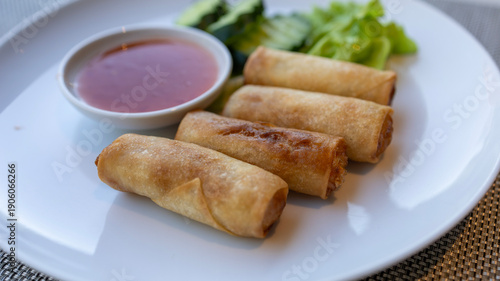 Delicious Plate of Thai Spr...