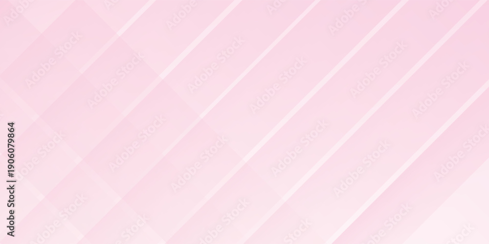 Fototapeta premium Abstract pink background. Pink modern shapes background for banner template.