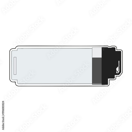USB Flash Drive Illustration