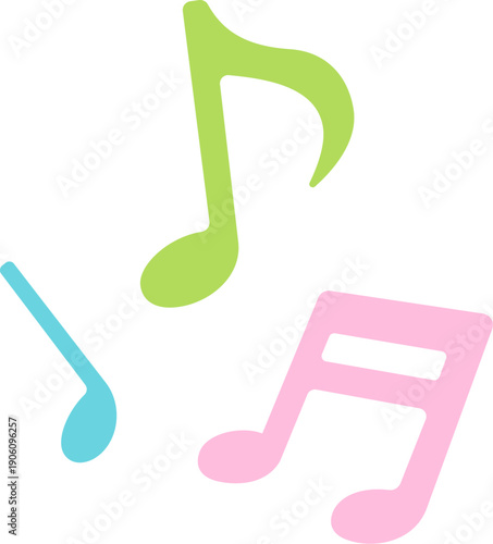 音符のアイコンのイラスト