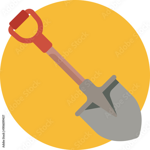 Shovel – Represents a tool used for digging ground, often for preparing campsites, fire pits, or field tasks during hunting trips.