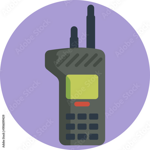 A handheld radio used by hunters to communicate quietly and instantly over short distances.