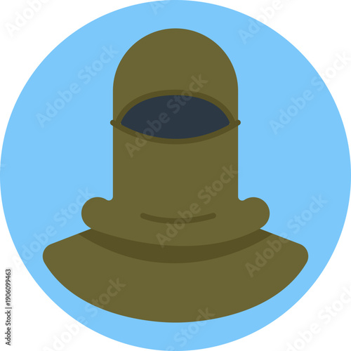 Balaclava – A close-fitting face covering worn during hunting to provide warmth and concealment in cold outdoor conditions.