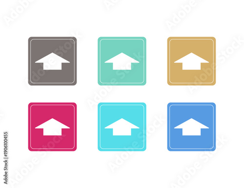 矢印を使った標識 ６種類セット