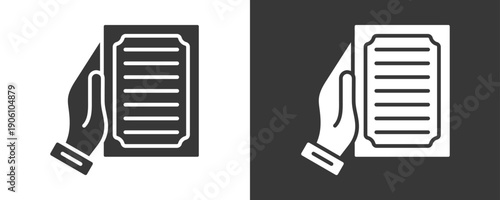 Certification Icon Set Vector Collection Isolated In Black And White