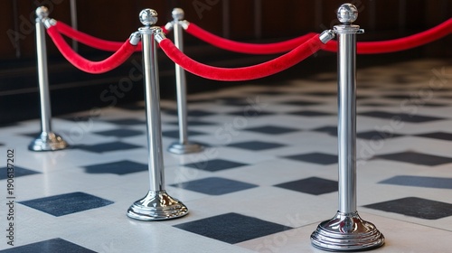 red carpet on a white background