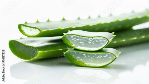 Wallpaper Mural Aloe vera slices close-up Torontodigital.ca