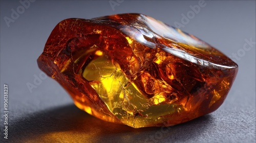 Wallpaper Mural Amber gemstone close-up (1) Torontodigital.ca