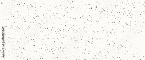 Light grey seamless grain paper texture. Vintage ecru background with dots, speckles, specks, flecks, particles. Cream craft repeating wallpaper. Natural grunge surface texture. Vector backdrop