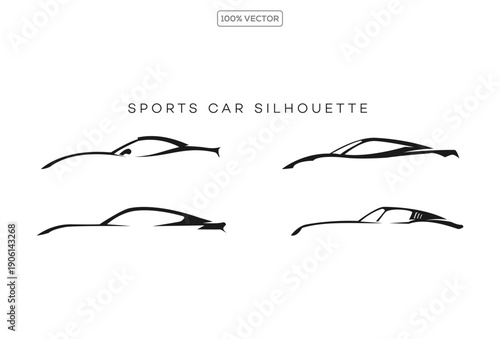 Car automobile vehicle logo icon set vector template design