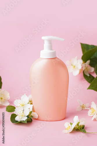 Bottle of cosmetic product ...