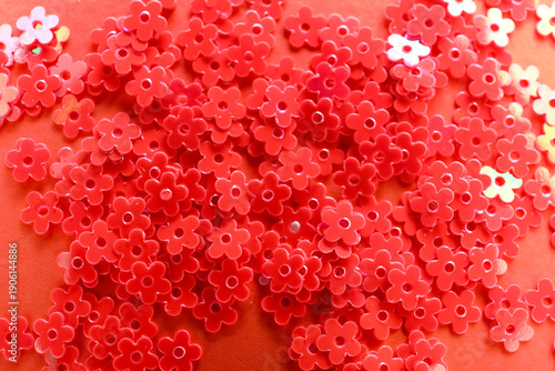 Heap of star shaped sequins...