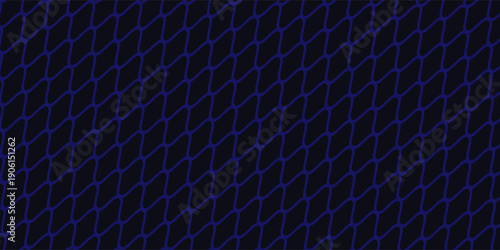 Curved net pattern. Seamless design for sportswear or equipment like soccer goals, volleyball nets, basketball hoops, hockey nets, modern