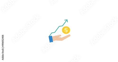Bar Chart Showing Steady Investment Growth